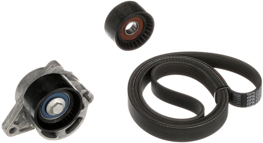 Kit de courroie d'accessoire (Courroie d’alternateur) GATES K016PK1778