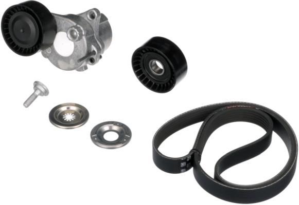 Kit de courroie d'accessoire (Courroie d’alternateur) GATES K016PK2030
