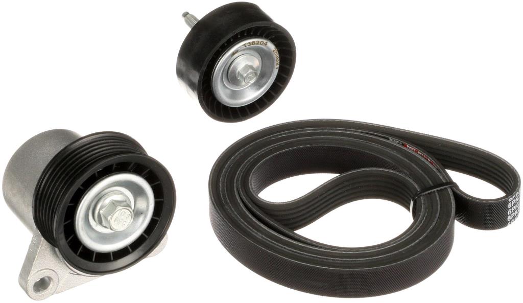 Kit de courroie d'accessoire (Courroie d’alternateur) GATES K016PK2198