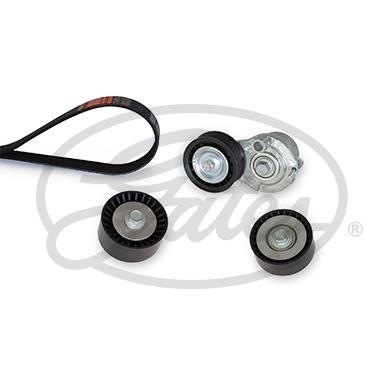 Kit de courroie d'accessoire (Courroie d’alternateur) GATES ref. K016PK2220XS