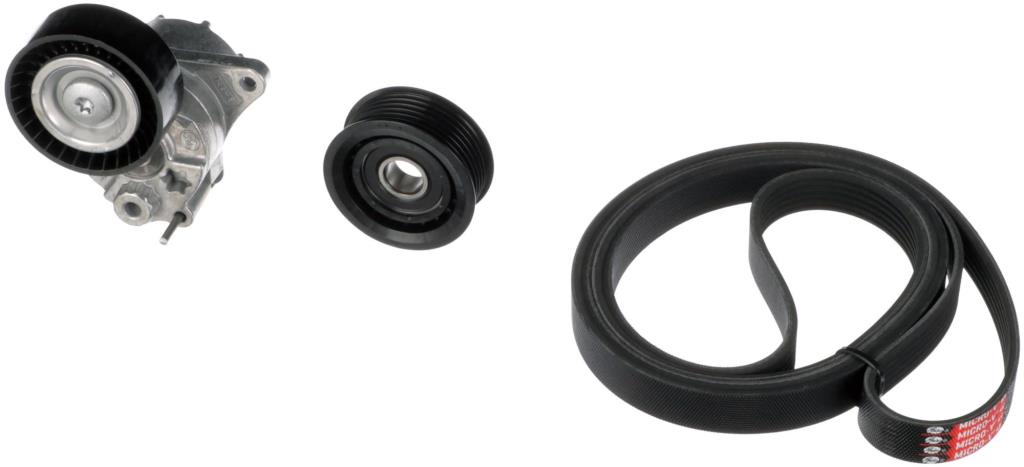 Kit de courroie d'accessoire (Courroie d’alternateur) GATES K016PK2260