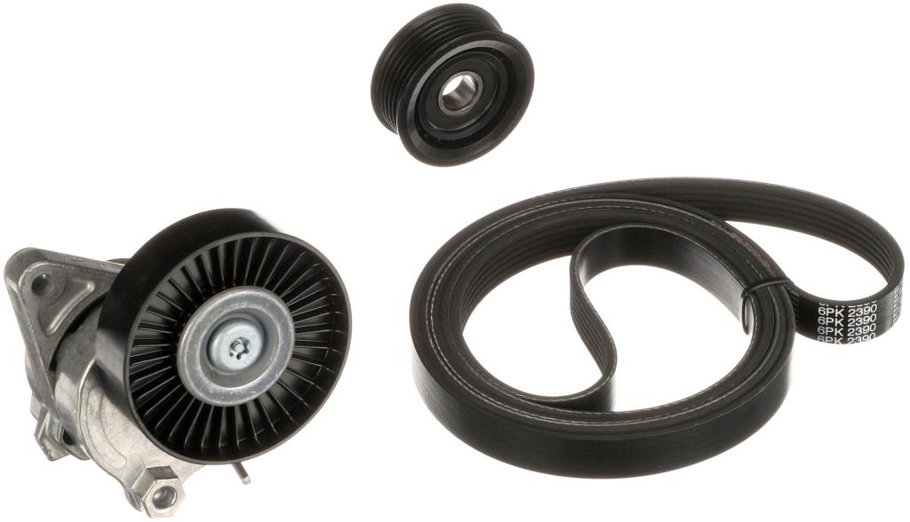 Kit de courroie d'accessoire (Courroie d’alternateur) GATES K016PK2390
