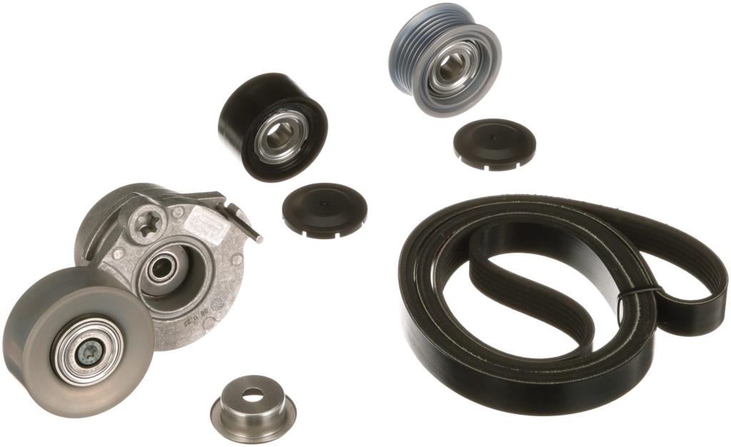 Kit de courroie d'accessoire (Courroie d’alternateur) GATES ref. K016PK2573