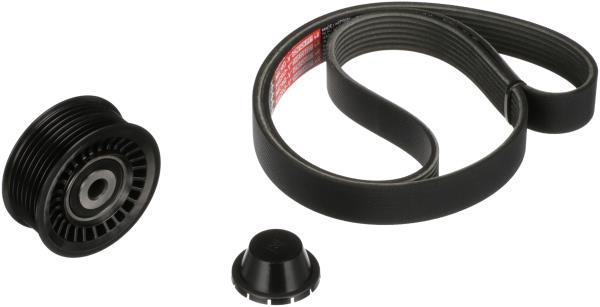 Kit de courroie d'accessoire (Courroie d’alternateur) GATES ref. K017PK1051SF