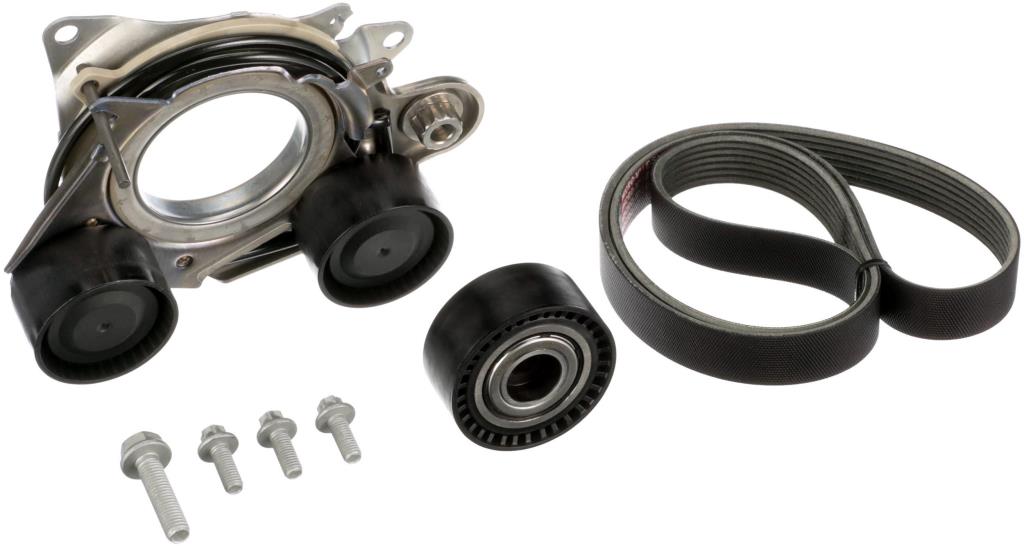 Kit de courroie d'accessoire (Courroie d’alternateur) GATES ref. K017PK1196EST