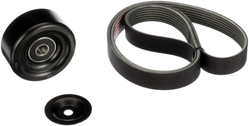 Kit de courroie d'accessoire (Courroie d’alternateur) GATES K057PK1275T
