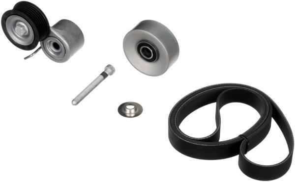 Kit de courroie d'accessoire (Courroie d’alternateur) GATES K017PK1275T
