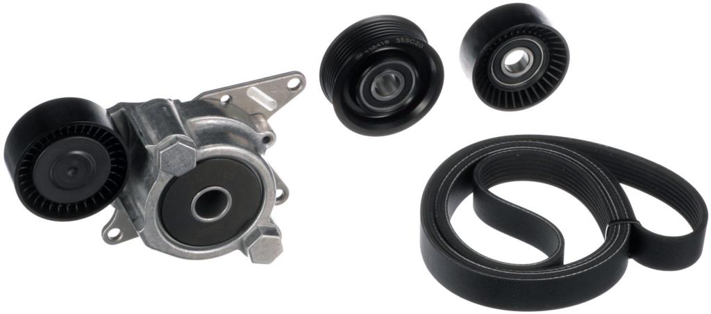 Kit de courroie d'accessoire (Courroie d’alternateur) GATES K017PK1870