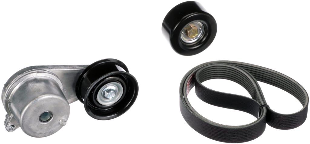 Kit de courroie d'accessoire (Courroie d’alternateur) GATES ref. K017PK2020XS