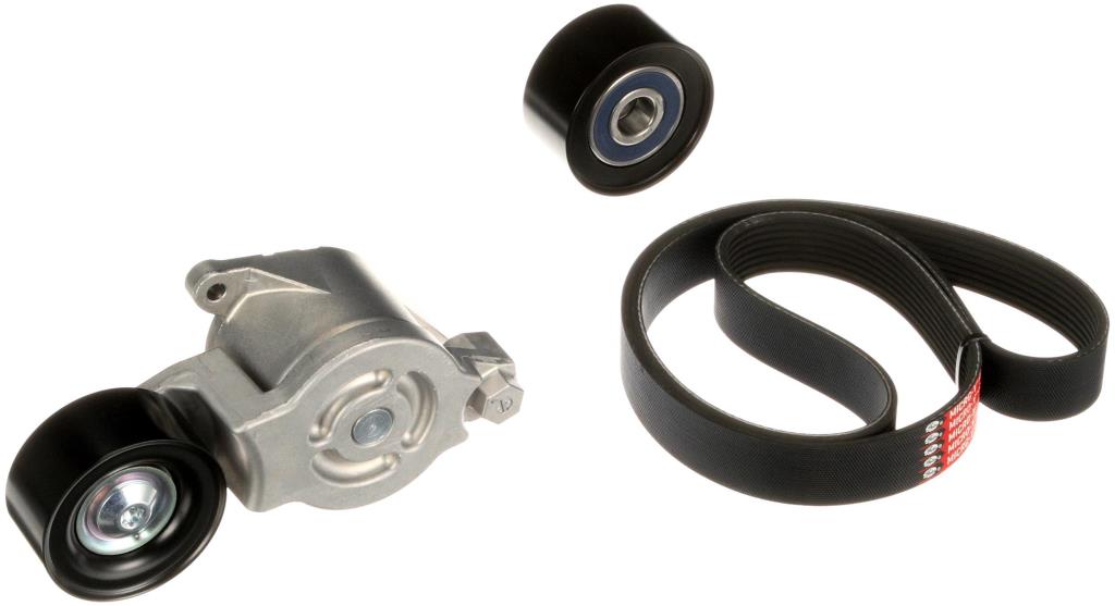 Kit de courroie d'accessoire (Courroie d’alternateur) GATES ref. K018PK1310XS