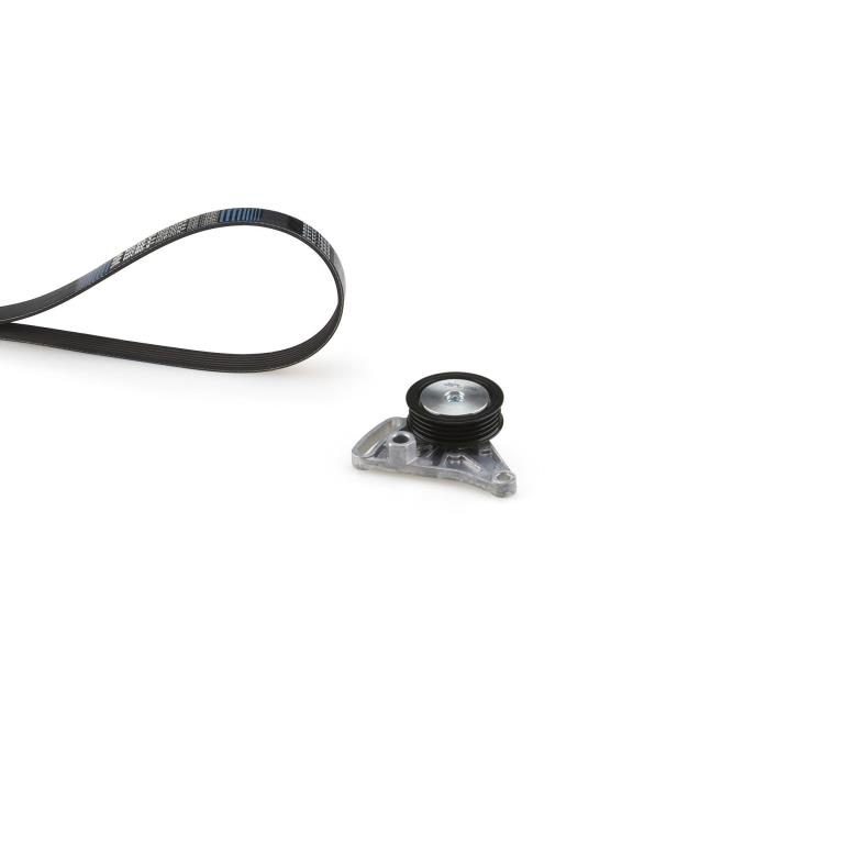 Kit de courroie d'accessoire (Courroie d’alternateur) GATES ref. K024PK840