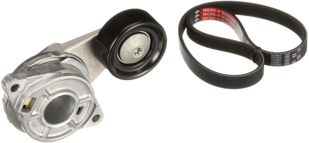 Kit de courroie d'accessoire (Courroie d’alternateur) GATES K025PK1138