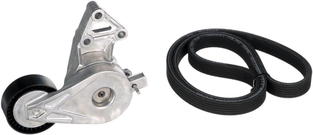 Kit de courroie d'accessoire (Courroie d’alternateur) GATES ref. K026DPK1195