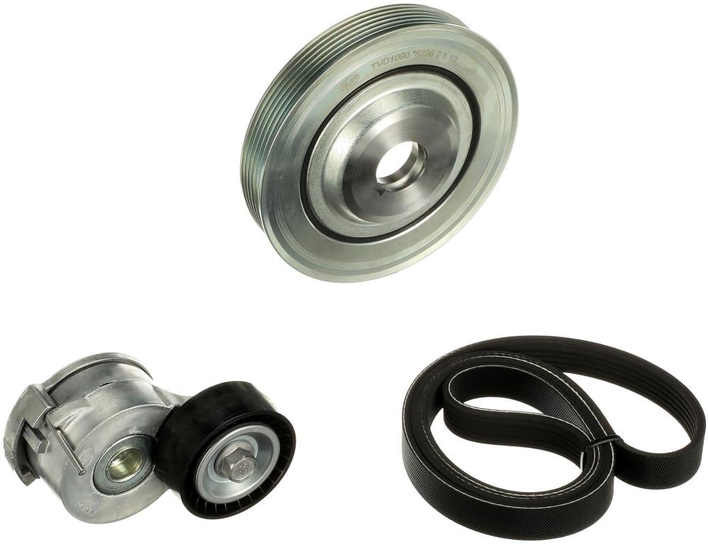 Kit de courroie d'accessoire (Courroie d’alternateur) GATES K026PK1245