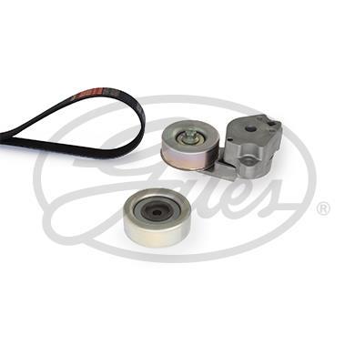 Kit de courroie d'accessoire (Courroie d’alternateur) GATES ref. K026PK1495