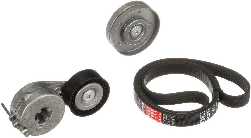 Kit de courroie d'accessoire (Courroie d’alternateur) GATES K026PK1590