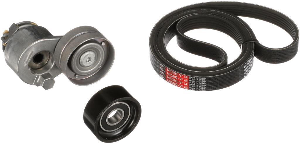 Kit de courroie d'accessoire (Courroie d’alternateur) GATES ref. K026PK1795