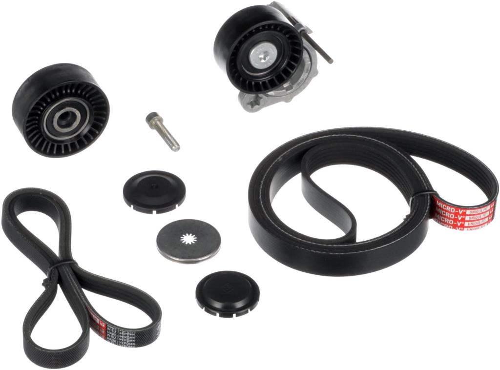 Kit de courroie d'accessoire (Courroie d’alternateur) GATES ref. K026PK1835XS