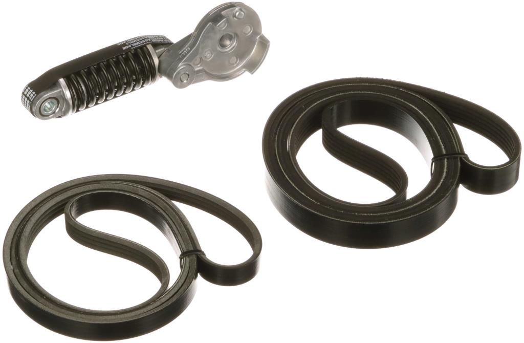 Kit de courroie d'accessoire (Courroie d’alternateur) GATES K026PK803EST