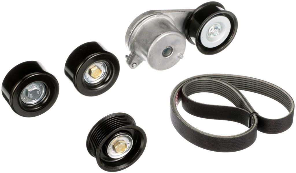 Kit de courroie d'accessoire (Courroie d’alternateur) GATES ref. K027PK2020XS