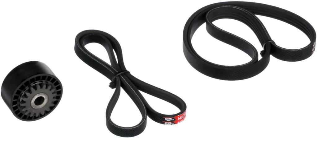 Kit de courroie d'accessoire (Courroie d’alternateur) GATES ref. K033PK753