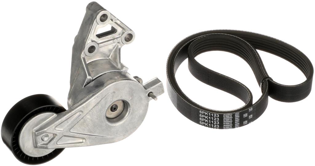 Kit de courroie d'accessoire (Courroie d’alternateur) GATES ref. K036PK1123