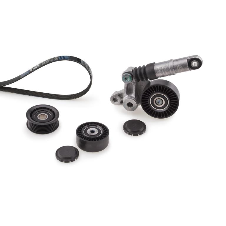 Kit de courroie d'accessoire (Courroie d’alternateur) GATES ref. K036PK2460