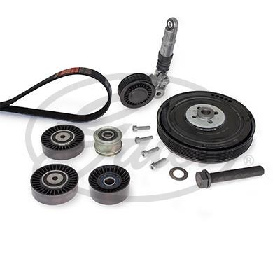 Kit de courroie d'accessoire (Courroie d’alternateur) GATES ref. K036PK2580XS