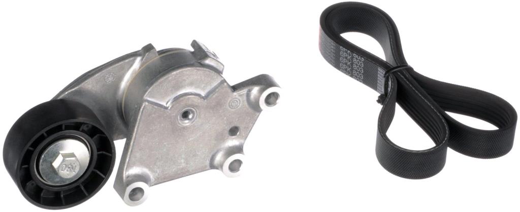 Kit de courroie d'accessoire (Courroie d’alternateur) GATES K036PK803