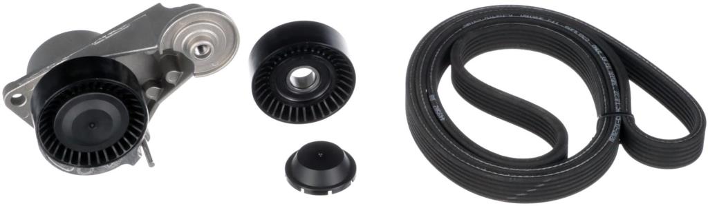 Kit de courroie d'accessoire (Courroie d’alternateur) GATES K046DPK1825