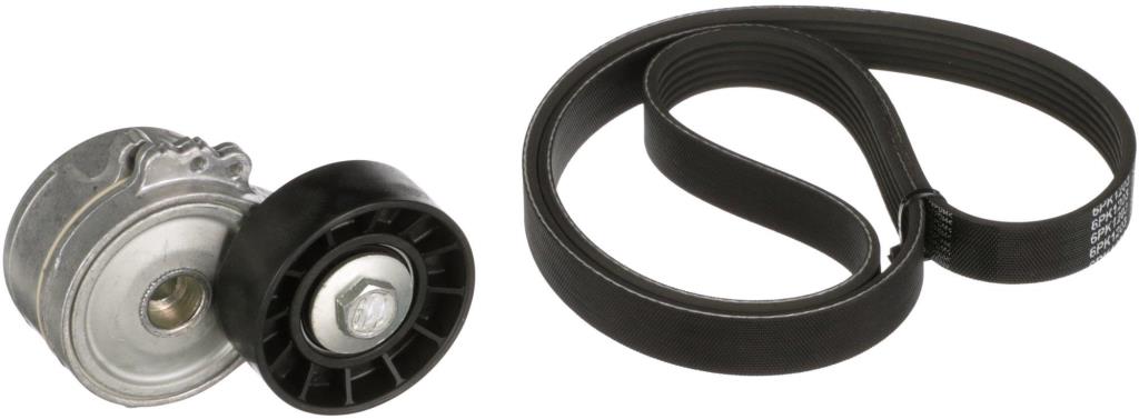 Kit de courroie d'accessoire (Courroie d’alternateur) GATES K046PK1203