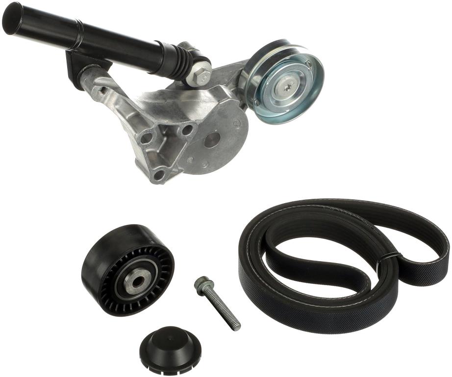 Kit de courroie d'accessoire (Courroie d’alternateur) GATES ref. K046PK1660