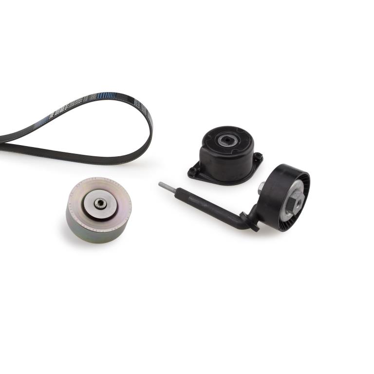 Kit de courroie d'accessoire (Courroie d’alternateur) GATES ref. K046PK2160