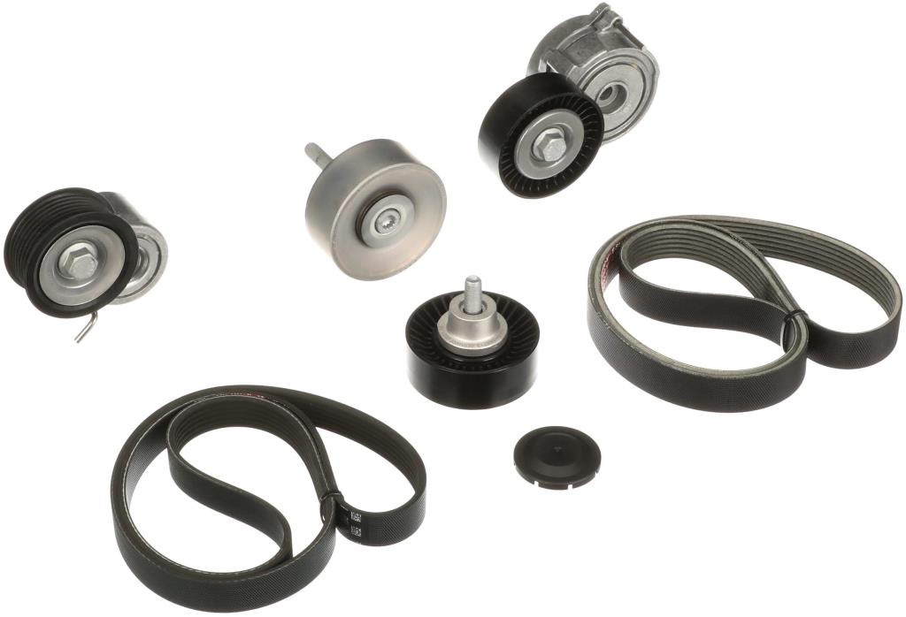 Kit de courroie d'accessoire (Courroie d’alternateur) GATES ref. K046PK2330