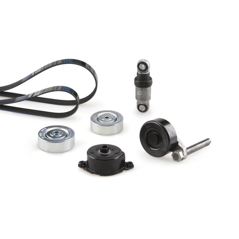 Kit de courroie d'accessoire (Courroie d’alternateur) GATES K055PK2030