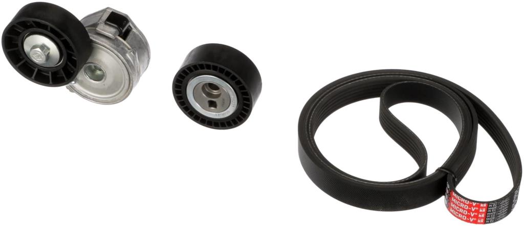 Kit de courroie d'accessoire (Courroie d’alternateur) GATES K056PK1740