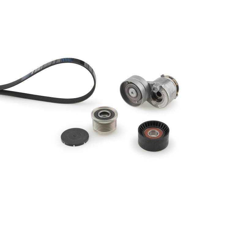 Kit de courroie d'accessoire (Courroie d’alternateur) GATES ref. K056PK1830XS