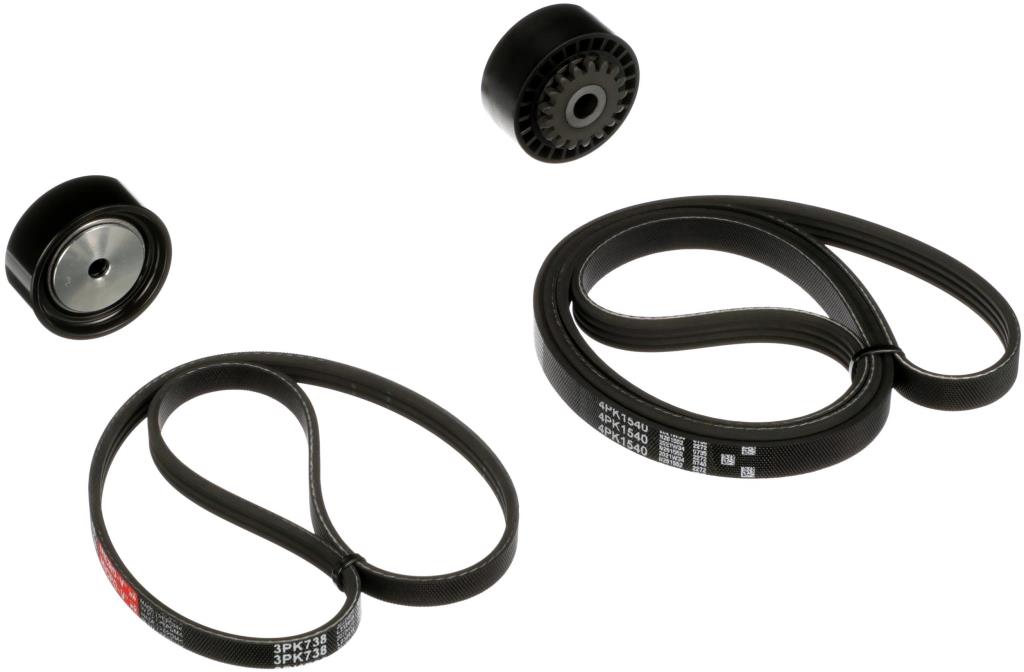 Kit de courroie d'accessoire GATES ref. K063PK738