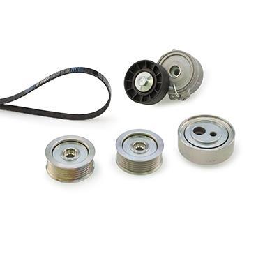 Kit de courroie d'accessoire (Courroie d’alternateur) GATES K066PK1633