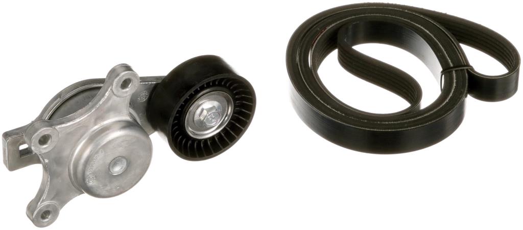 Kit de courroie d'accessoire (Courroie d’alternateur) GATES ref. K076PK1138