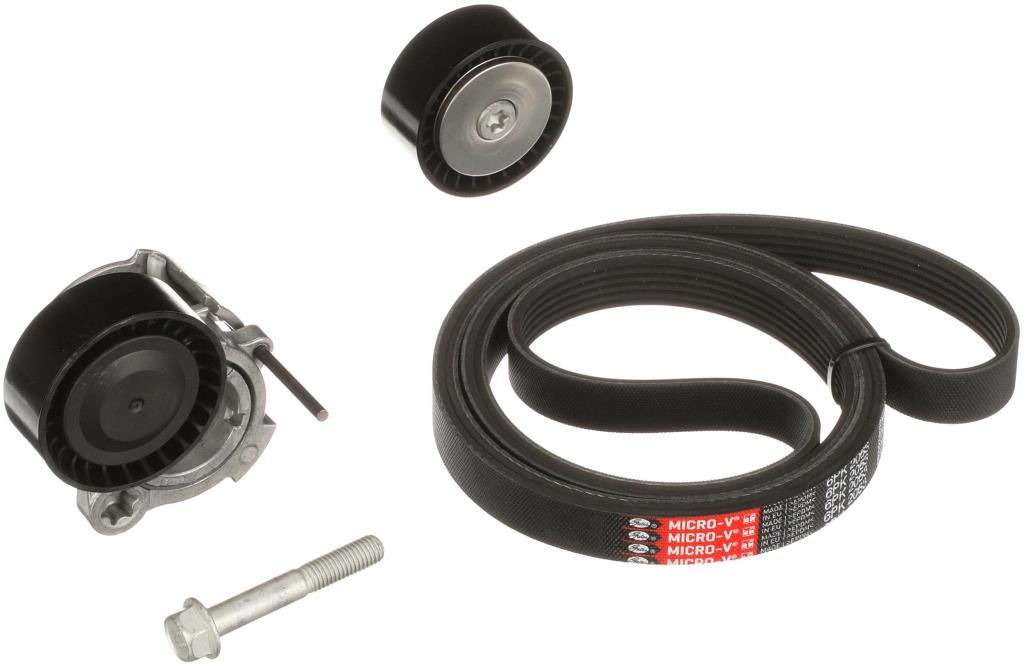 Kit de courroie d'accessoire (Courroie d’alternateur) GATES K076PK2063