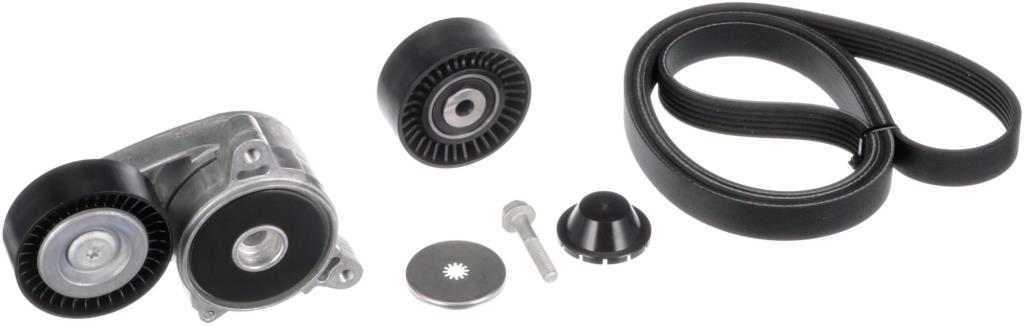 Kit de courroie d'accessoire (Courroie d’alternateur) GATES K086PK1718