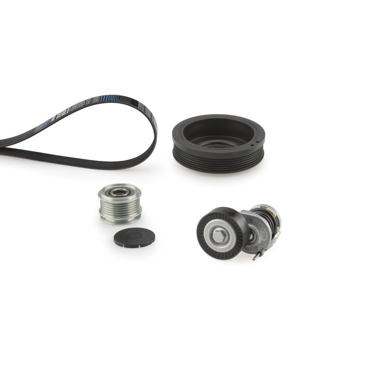 Kit de courroie d'accessoire (Courroie d’alternateur) GATES ref. K096PK1070