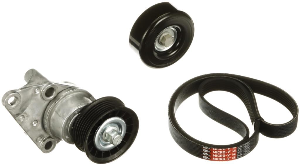 Kit de courroie d'accessoire (Courroie d’alternateur) GATES ref. K116PK2373