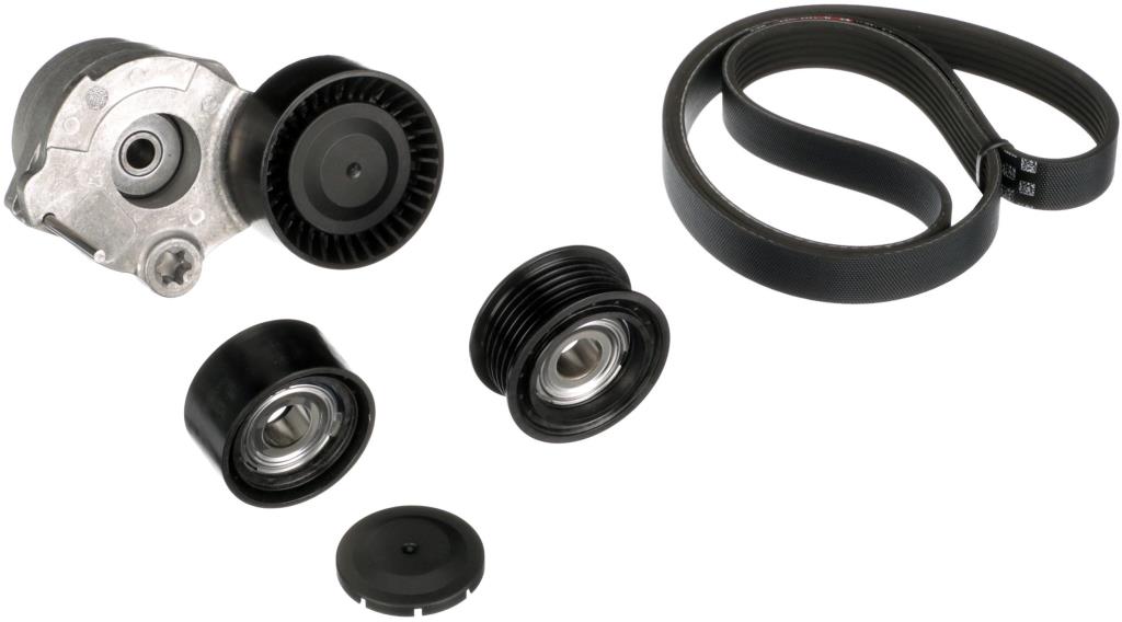 Kit de courroie d'accessoire (Courroie d’alternateur) GATES K136PK2460