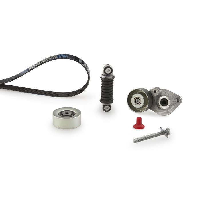 Kit de courroie d'accessoire (Courroie d’alternateur) GATES ref. K186PK1600