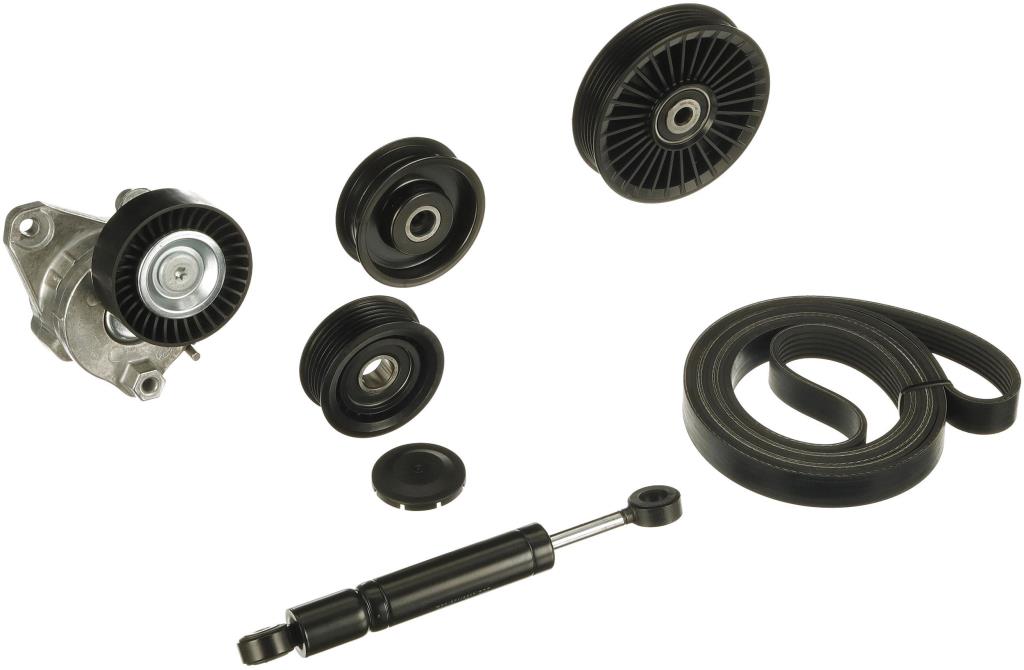 Kit de courroie d'accessoire (Courroie d’alternateur) GATES K186PK2403