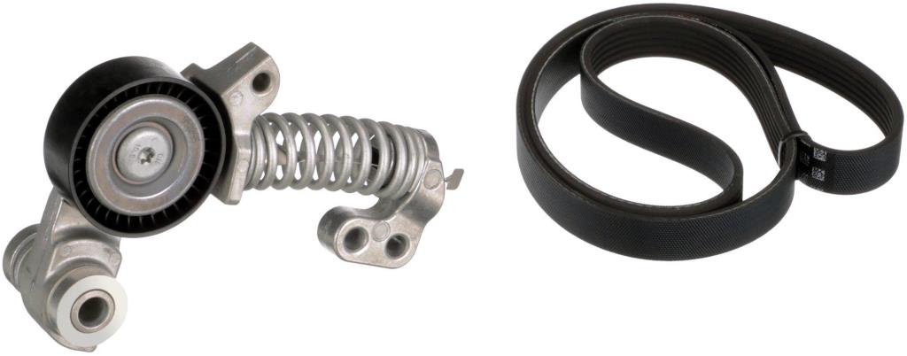Kit de courroie d'accessoire (Courroie d’alternateur) GATES K226PK1183