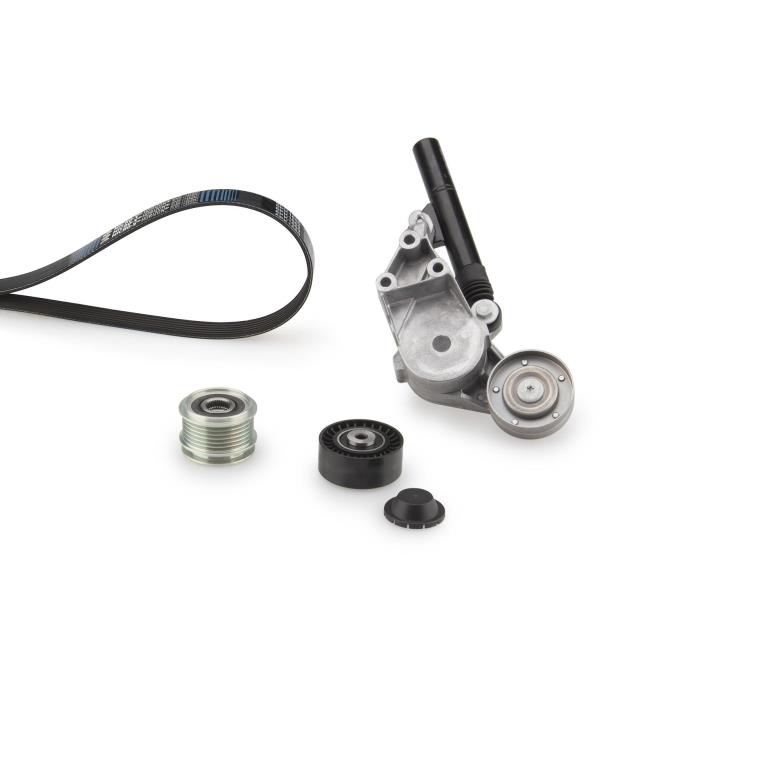 Kit de courroie d'accessoire (Courroie d’alternateur) GATES ref. K266PK1660