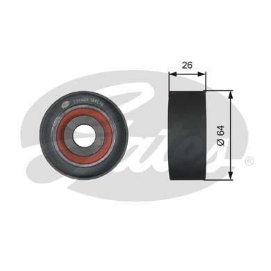 Galet enrouleur de courroie d'accessoire GATES T36426